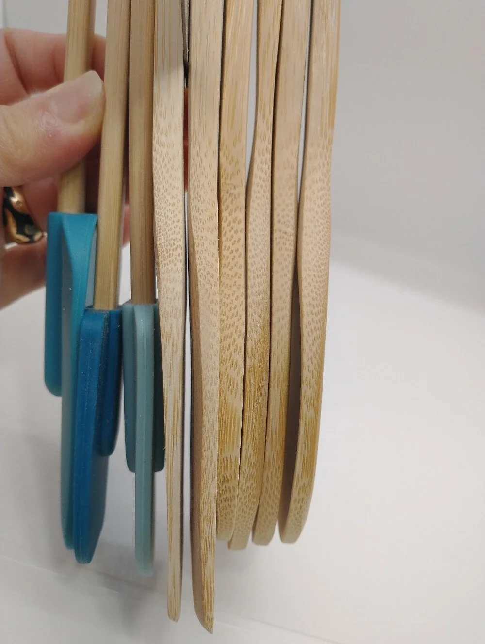 MAINSTAYD Bamboo Utensil Set 9 pieces